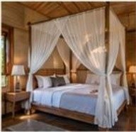 Batu Cermin Garden House - kamar tidur