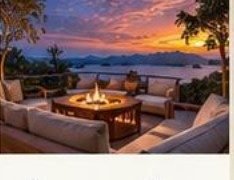 Komodo Horizon Residence - ruang duduk / pemandangan